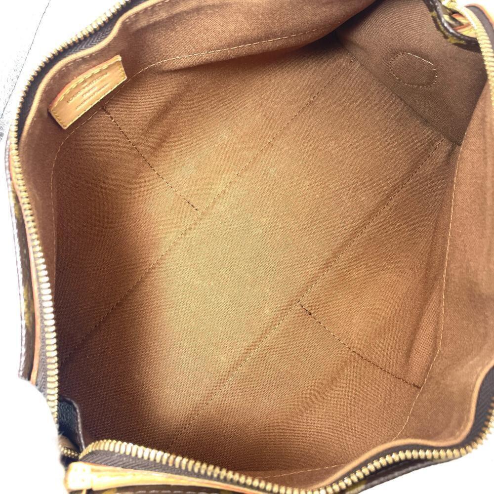 LOUIS VUITTON Authentic Brown Monogram Canvas Shoulder Bag - Picture 5 of 10